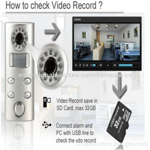 New Design PIR Alarm with Keypad
